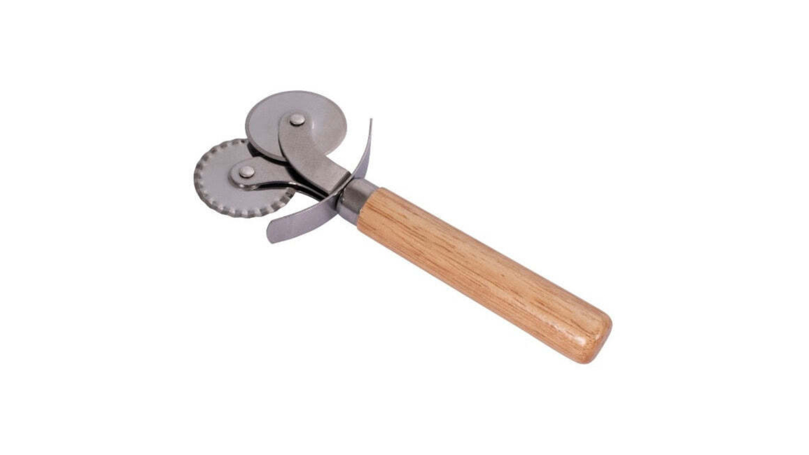 Avanti Dual Pastry Straight/Crinkle Dough Cutting Wheel