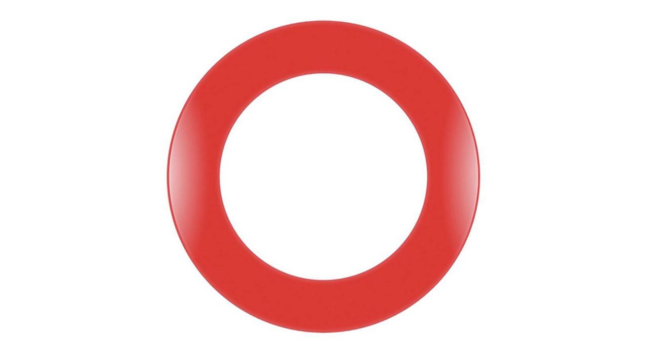 Formula Sports Polymer Surround Wall Protectant for Dartboard - Red
