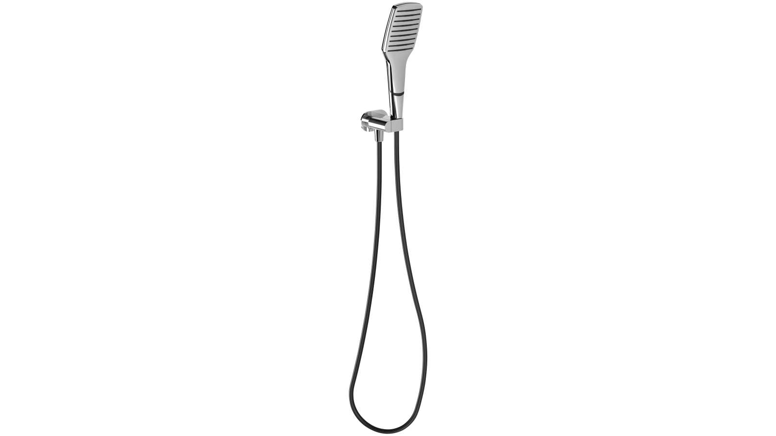 Phoenix NX Cape Hand Shower - Chrome/Matte Black