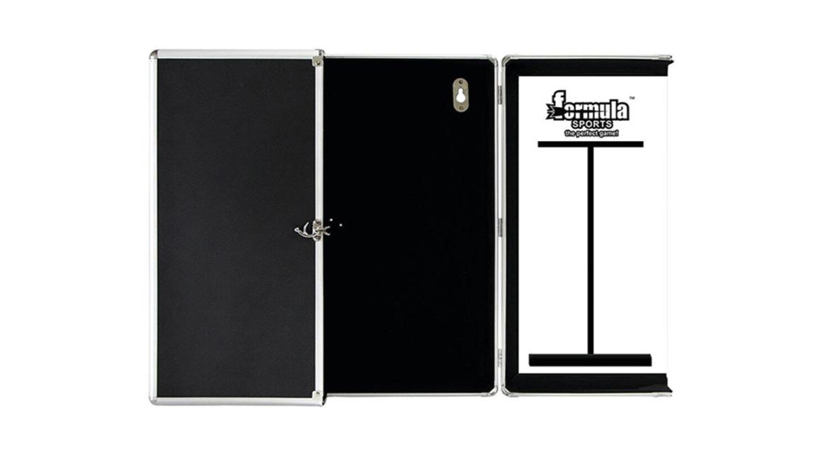 Formula Sports Aluminium Wall Mountable Dartboard Cabinet - 52cm