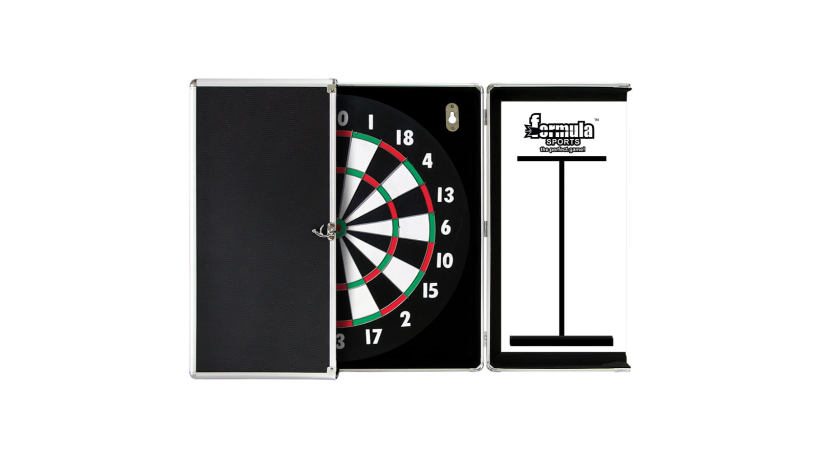 Formula Sports Dartboard Aluminium Cabinet Set - 15inch