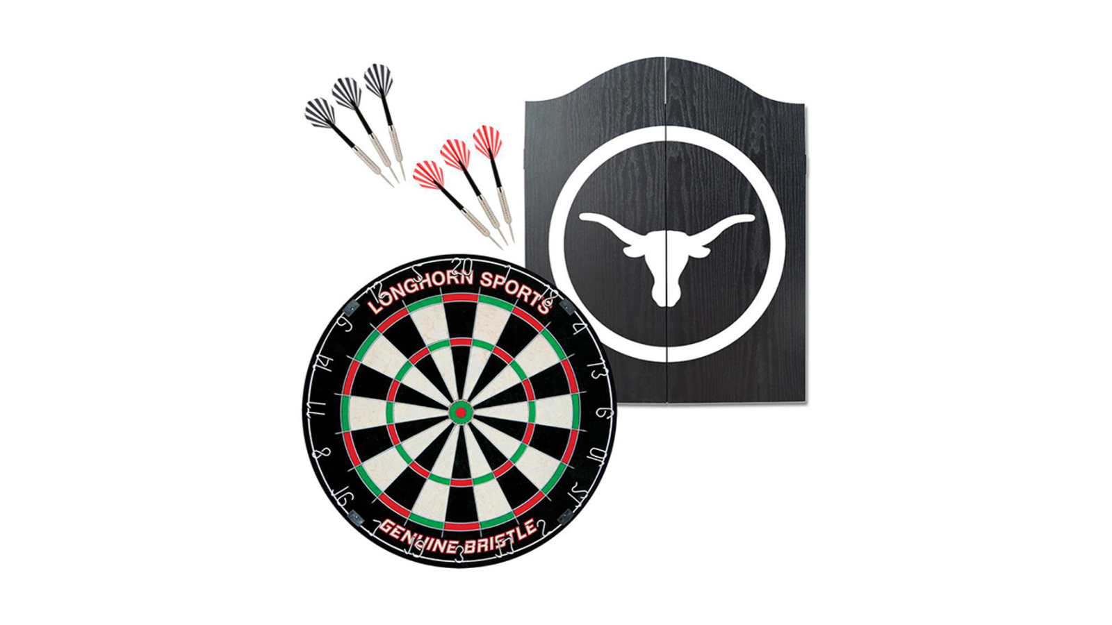 Formula Sports Longhorn Cabinet/Dartboard Set - 56cm