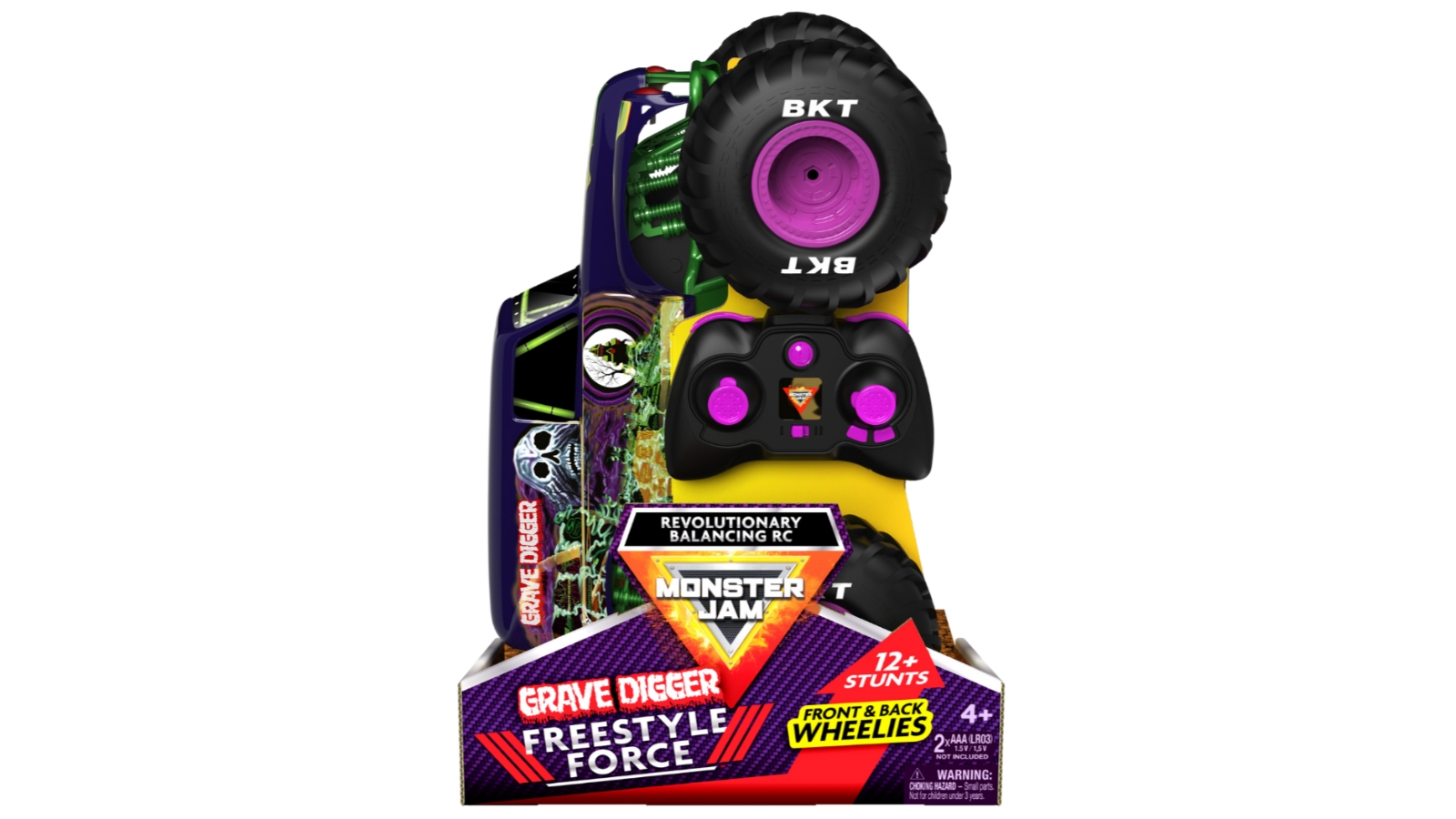 Monster Jam Grave Digger Freestyle Force