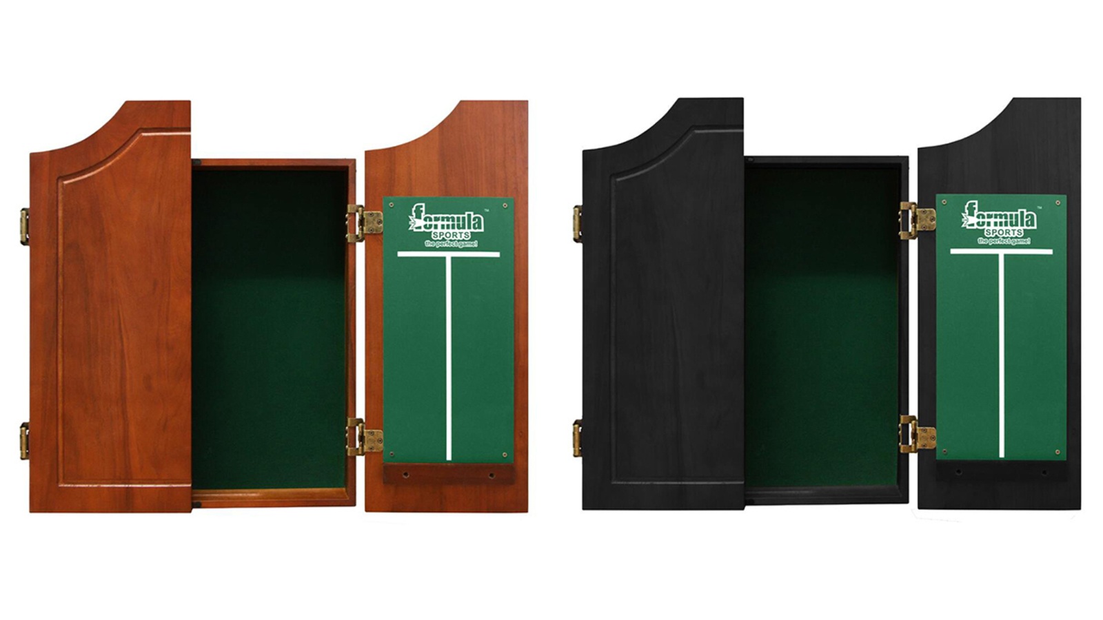 Formula Sports 65cm Solid Wood Cabinet with Mounted Dart Holder