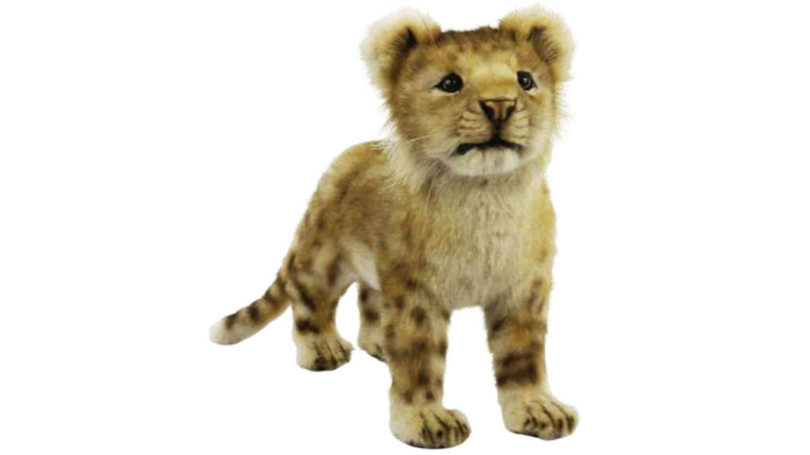 Hansa 40cm Standing Lion Cub Plush Toy