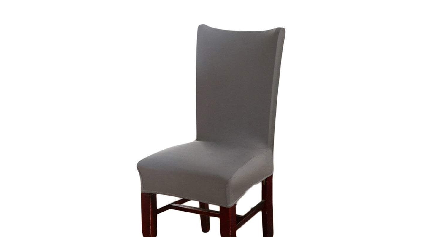 Grey Stretch Dining Chair Cover 4 Pack Harvey Norman