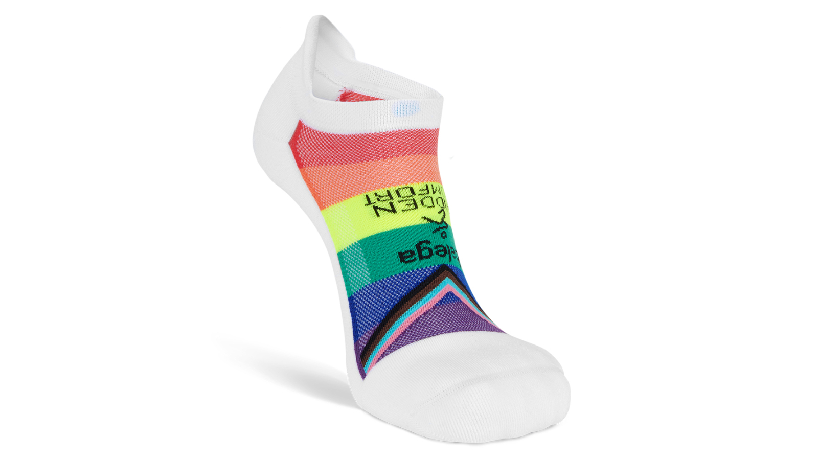Balega Pride Flag Hidden Comfort No Show Tab Sock