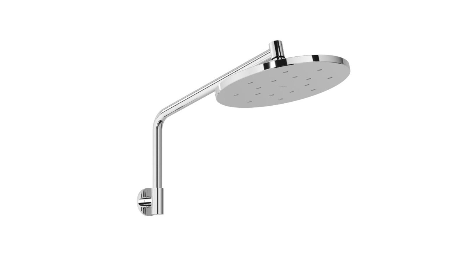 Phoenix Ormond High-Rise Shower Arm and Rose 4 Star - Chrome 