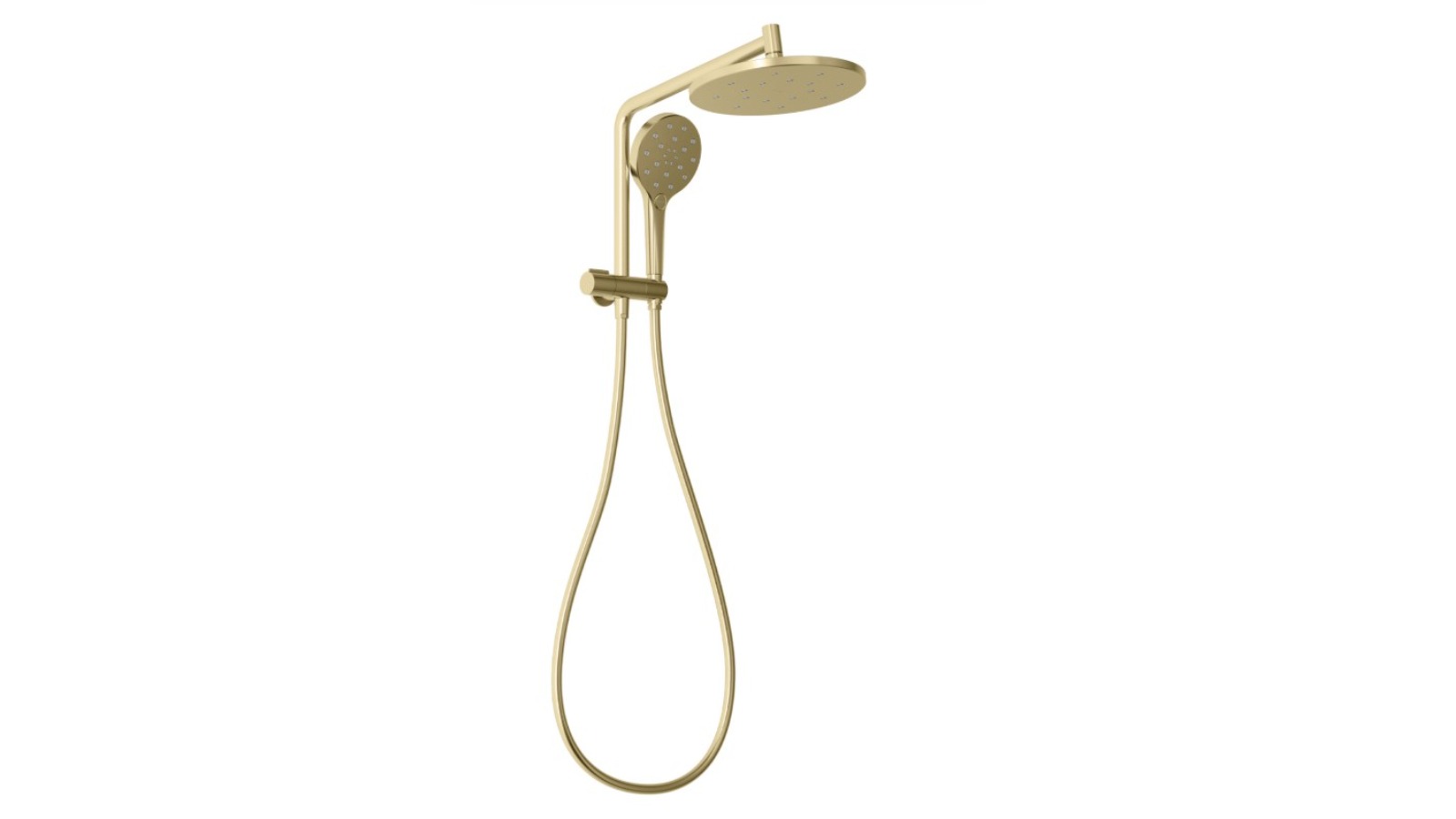 Phoenix Ormond Compact Twin Shower - Brushed Gold
