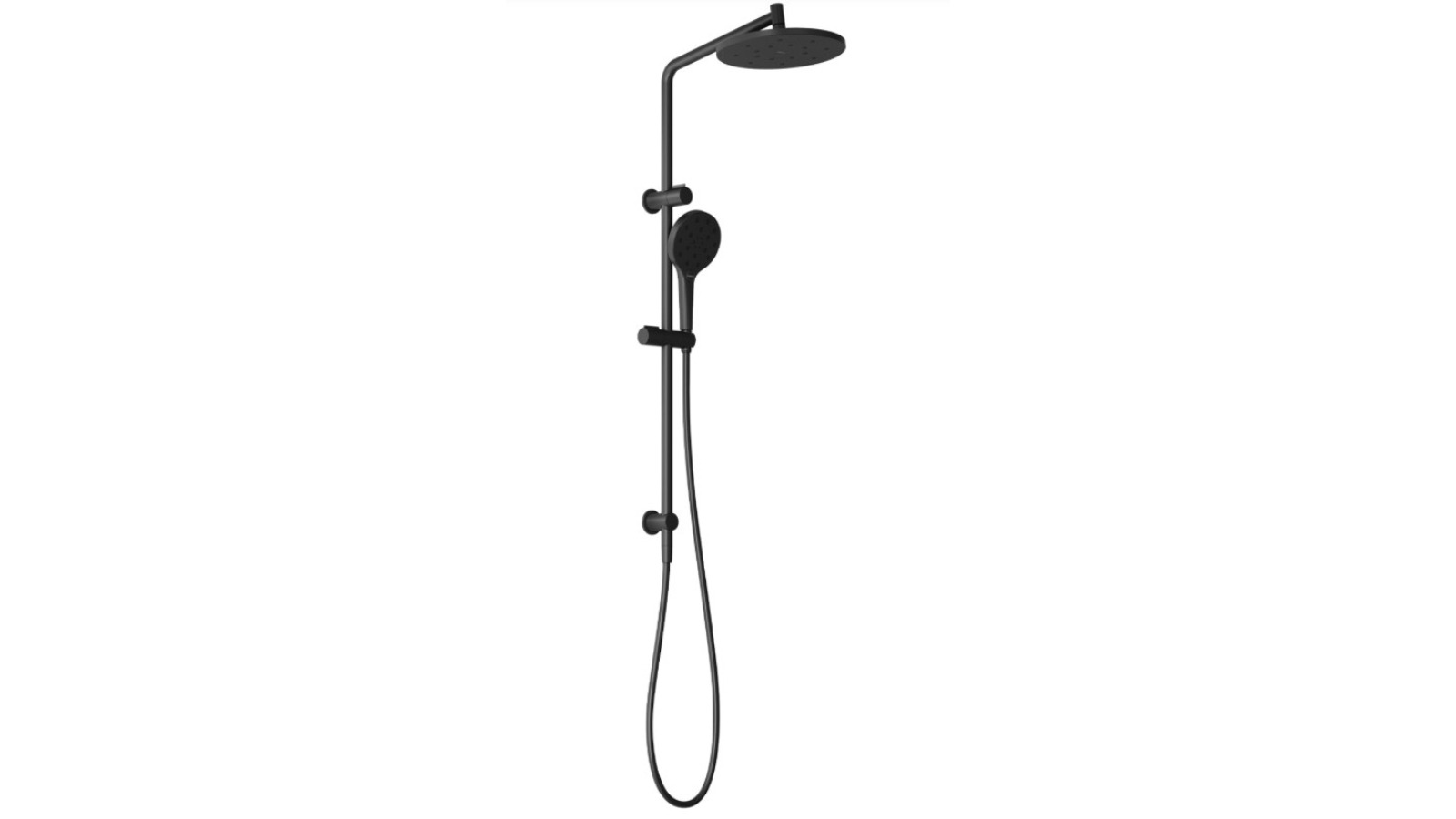 Phoenix Ormond Twin Shower - Matte Black