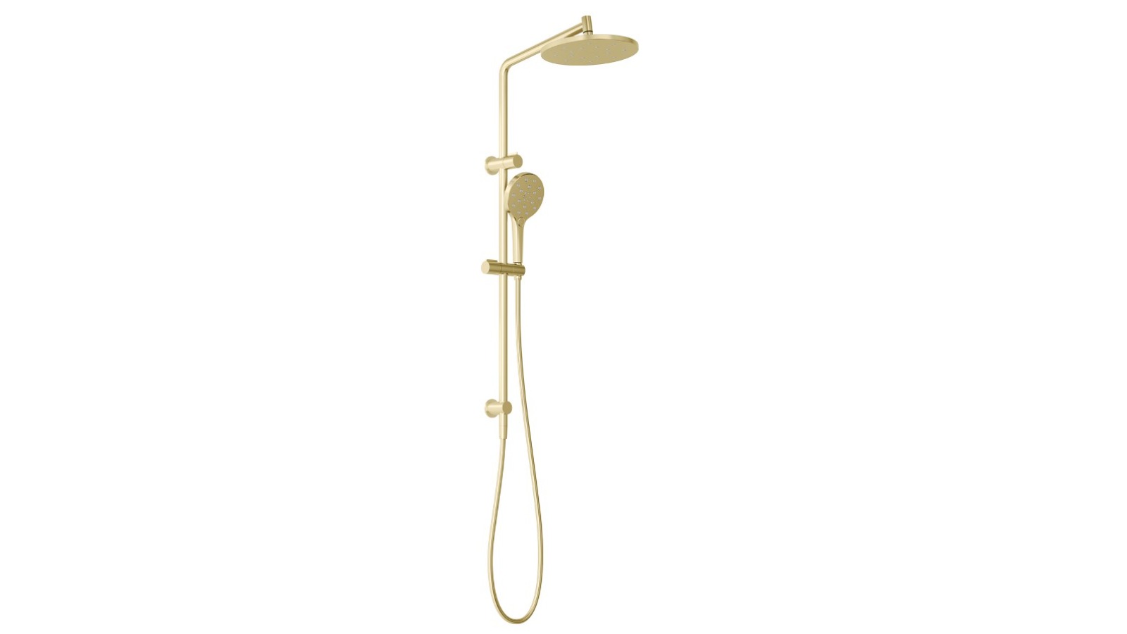 Phoenix Ormond Twin Shower - Brushed Gold