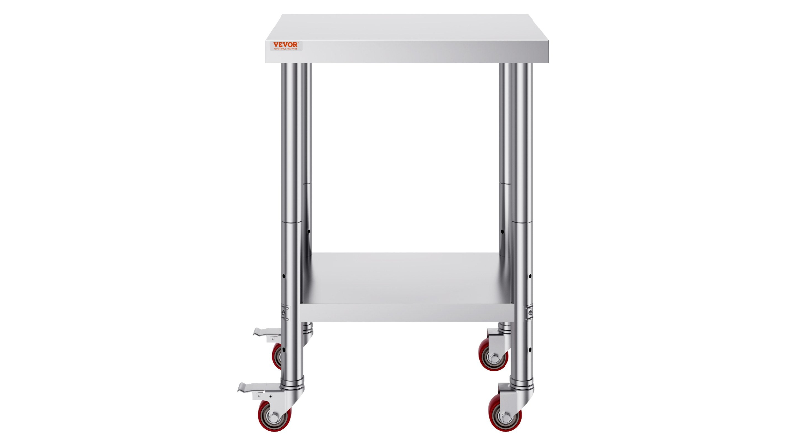 YS 3-Stage Adjustable Stainless Steel Worktable - 24 x 18 x 34inch 