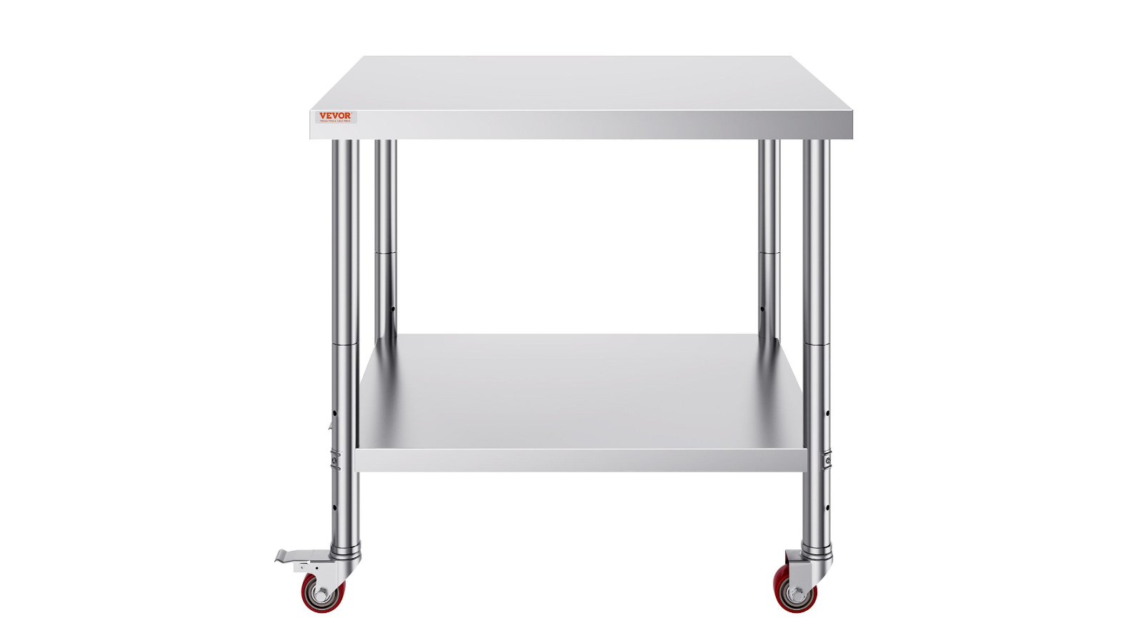 YS 3-Stage Adjustable Stainless Steel Worktable - 30 x 36 x 34inch