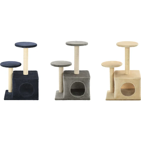 vidaXL 60cm Cat Tree with Sisal Scratching Posts