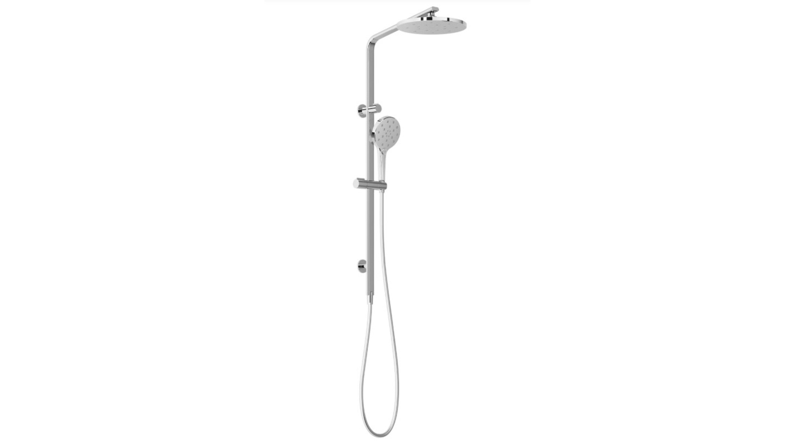 Phoenix Oxley Twin Shower - Chrome