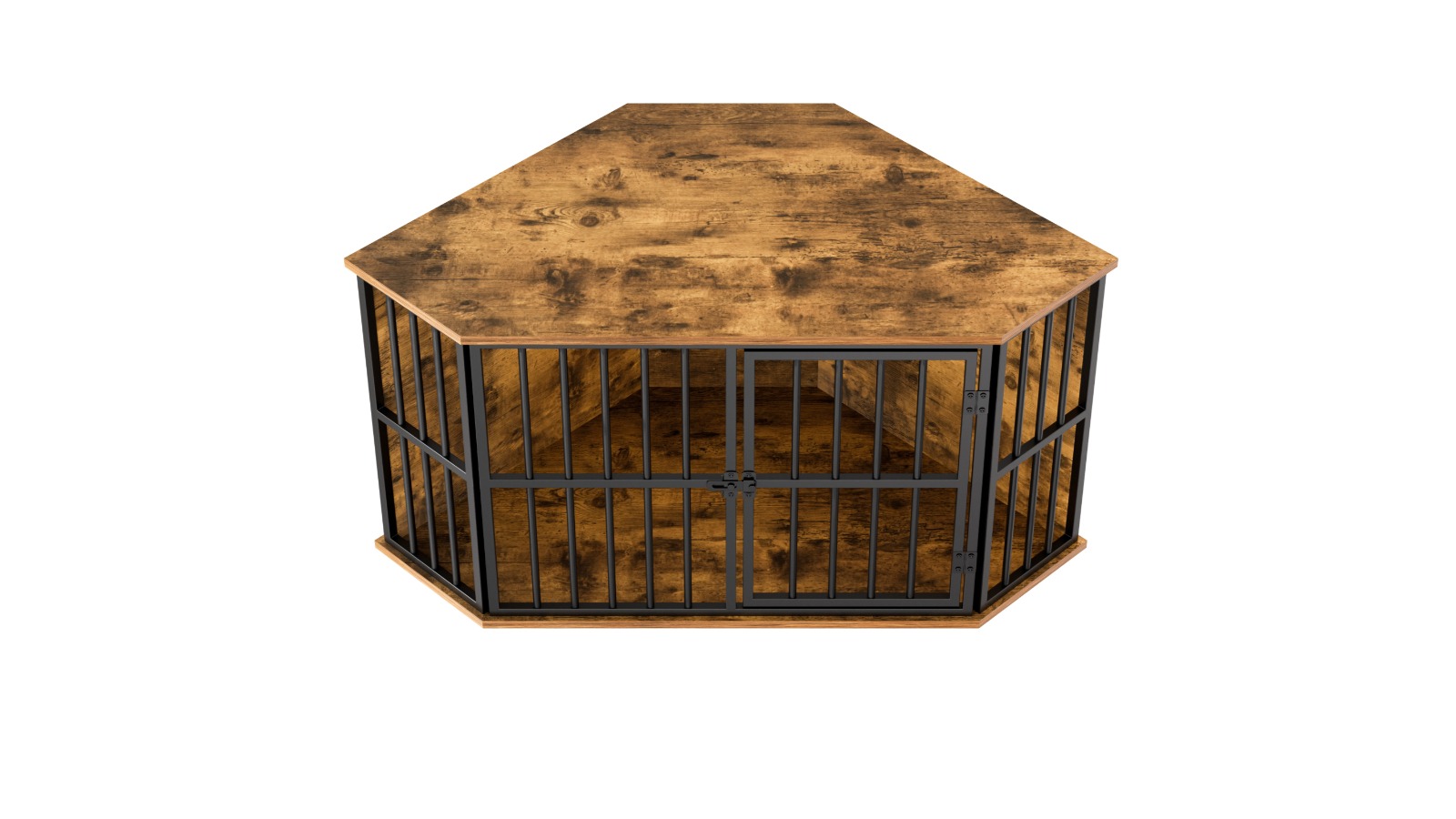 Advwin 2-in-1 Dog Corner Crate