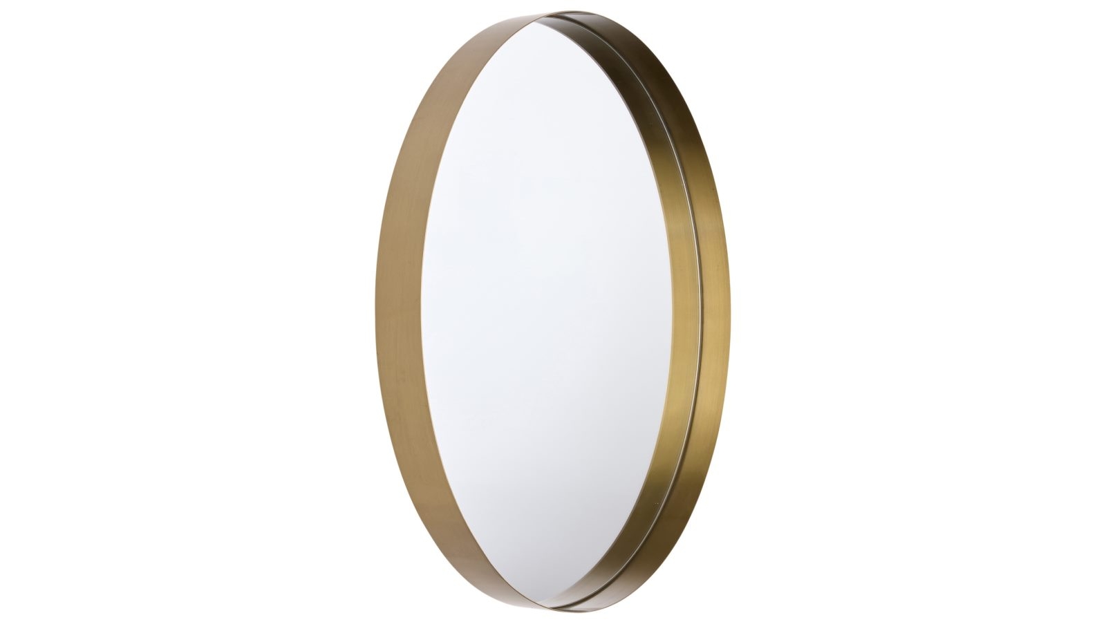 Osel Gemma 60cm Stainless Steel Mirror - Champagne Gold