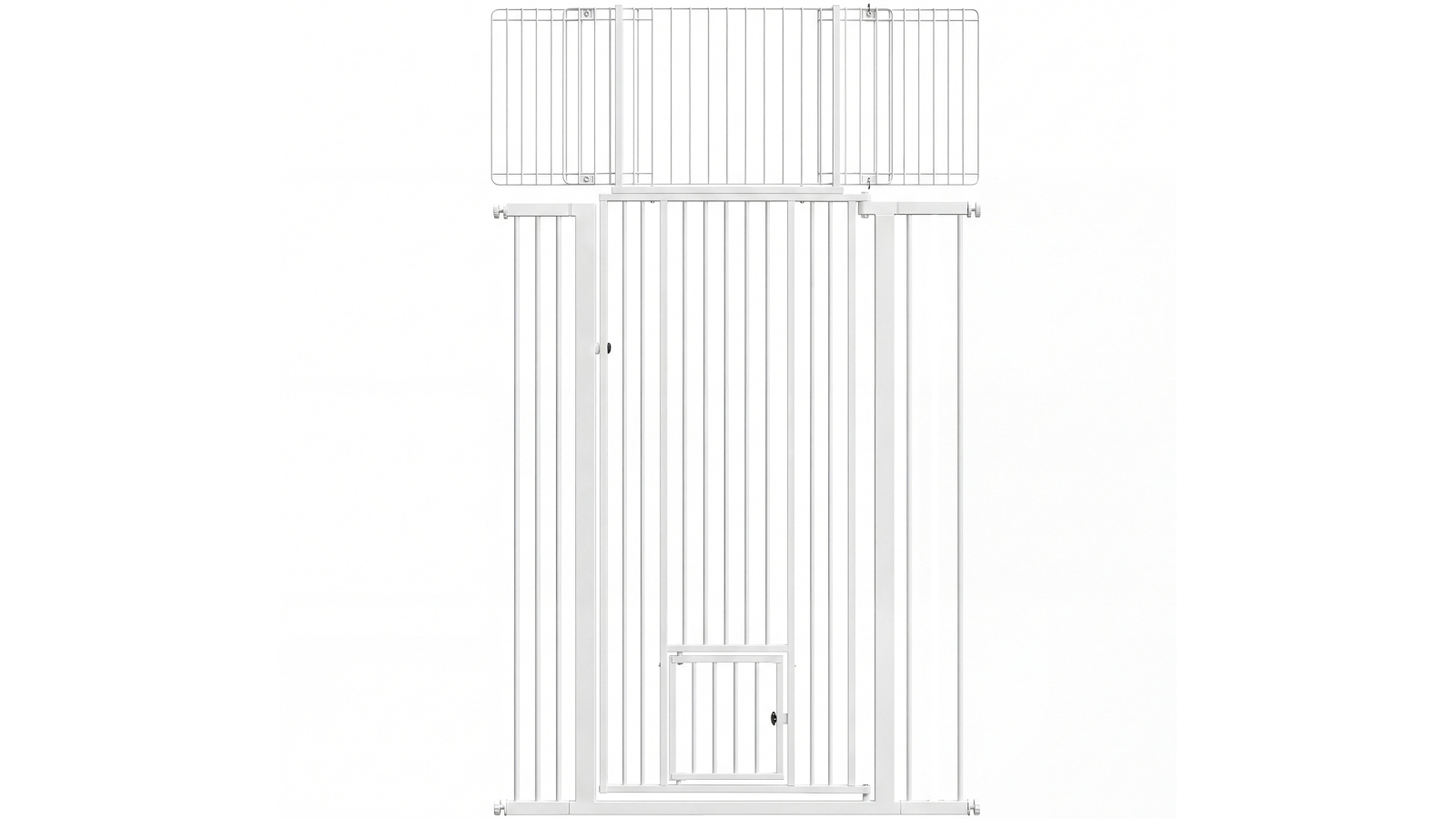 Advwin 71-inch Extra Tall Pet Safety Gate Dog Fence