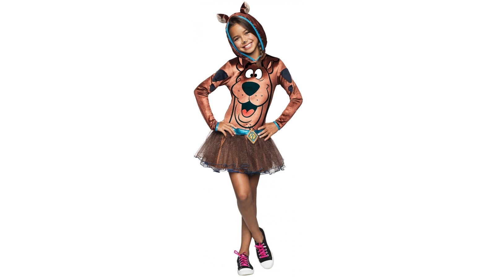 Scooby Girls Hooded Costume