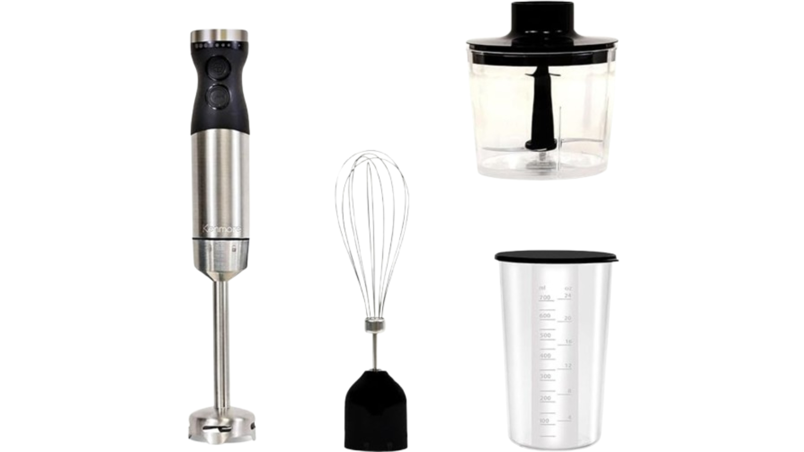 Kenmore Quad Blade Immersion Blender 