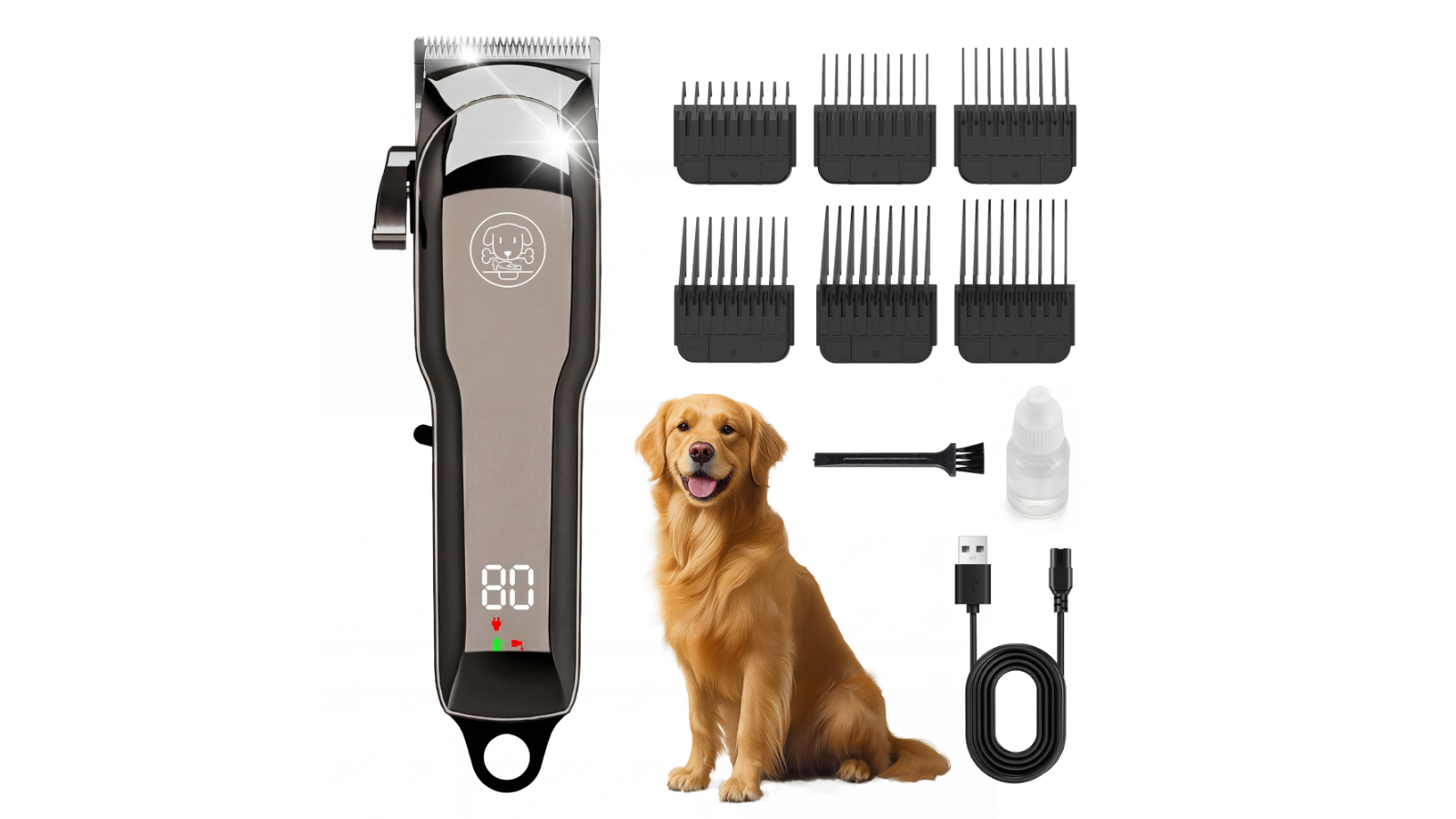 Advwin Cordless Shaver Pet Clipper