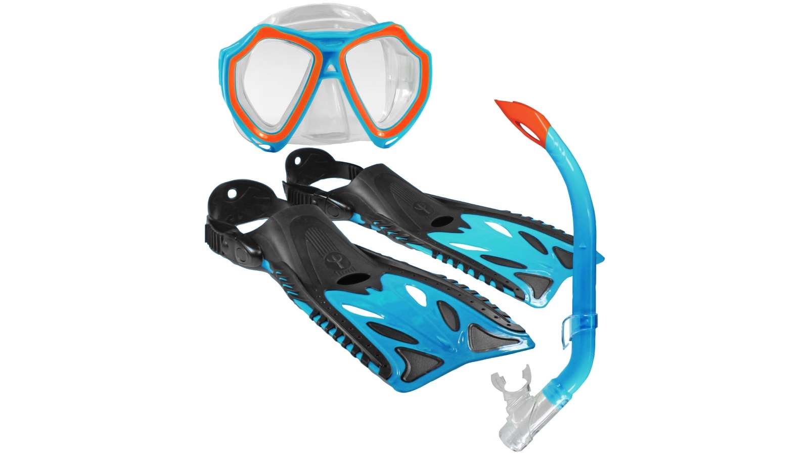 Land and Sea Sports Nipper Junior Snorkel Set - Blue