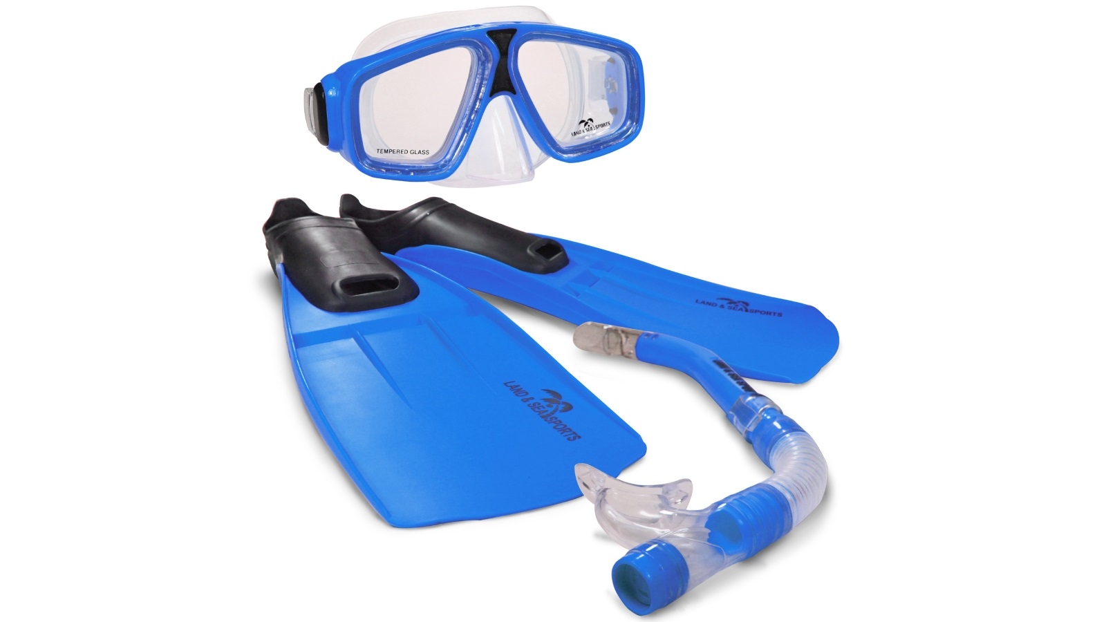 Land and Sea Sports Extra X-Small Adventurer Complete Snorkelling Set - Blue