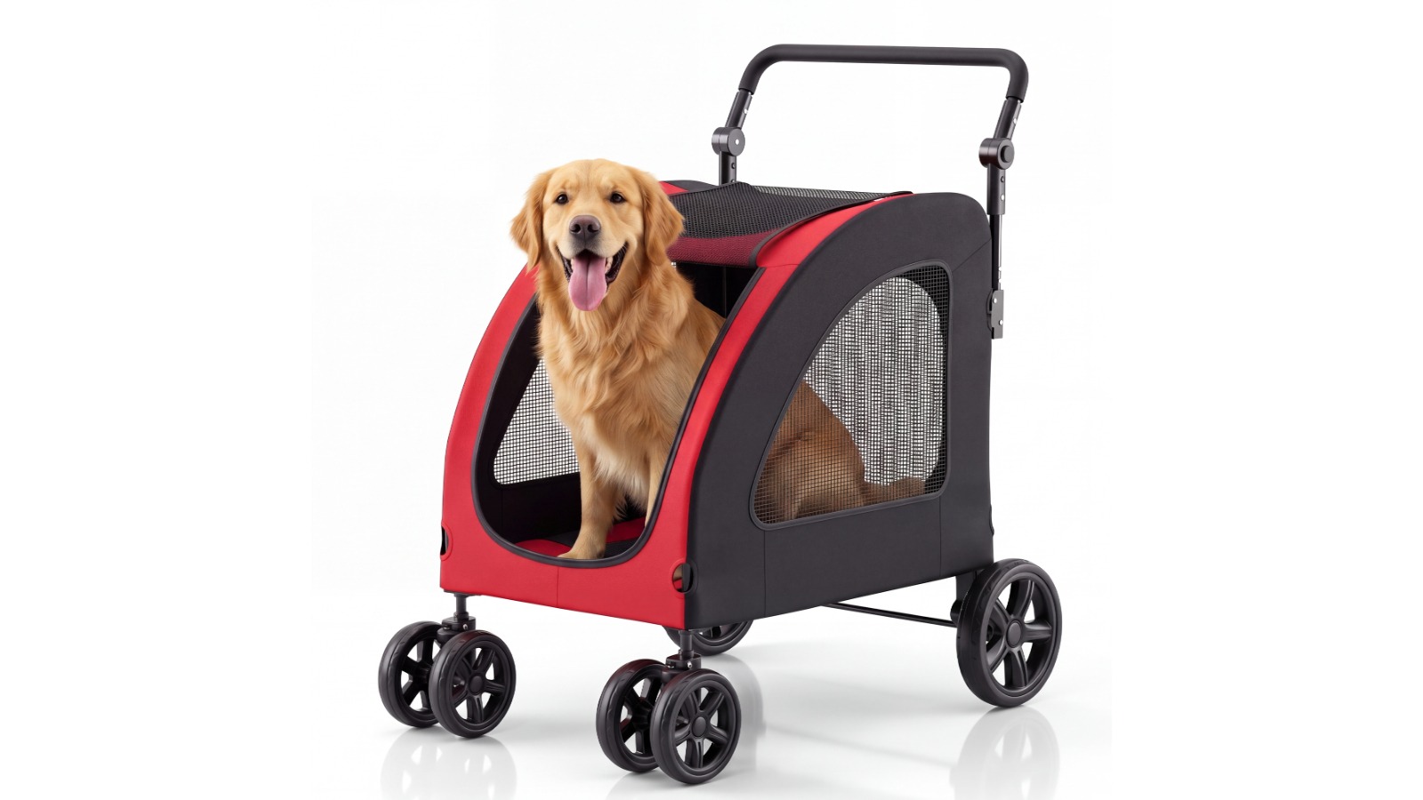 Advwin Large Dog Foldable Stroller