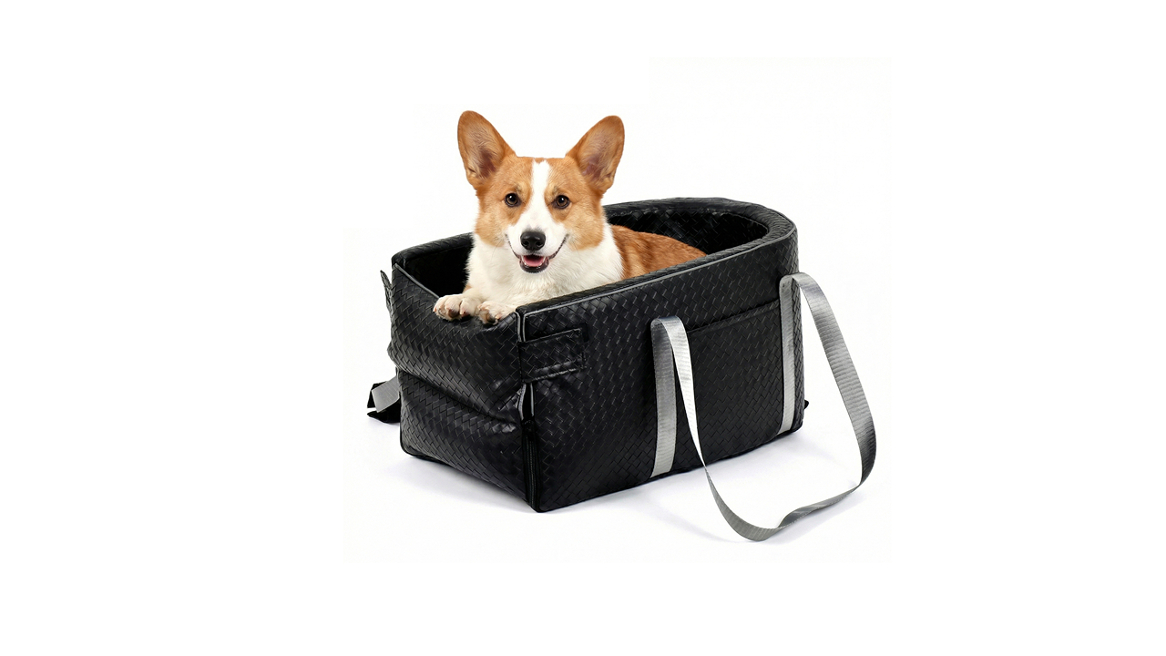 Advwin 2-in-1 Pet Center Console Portable Car Seat Carrier