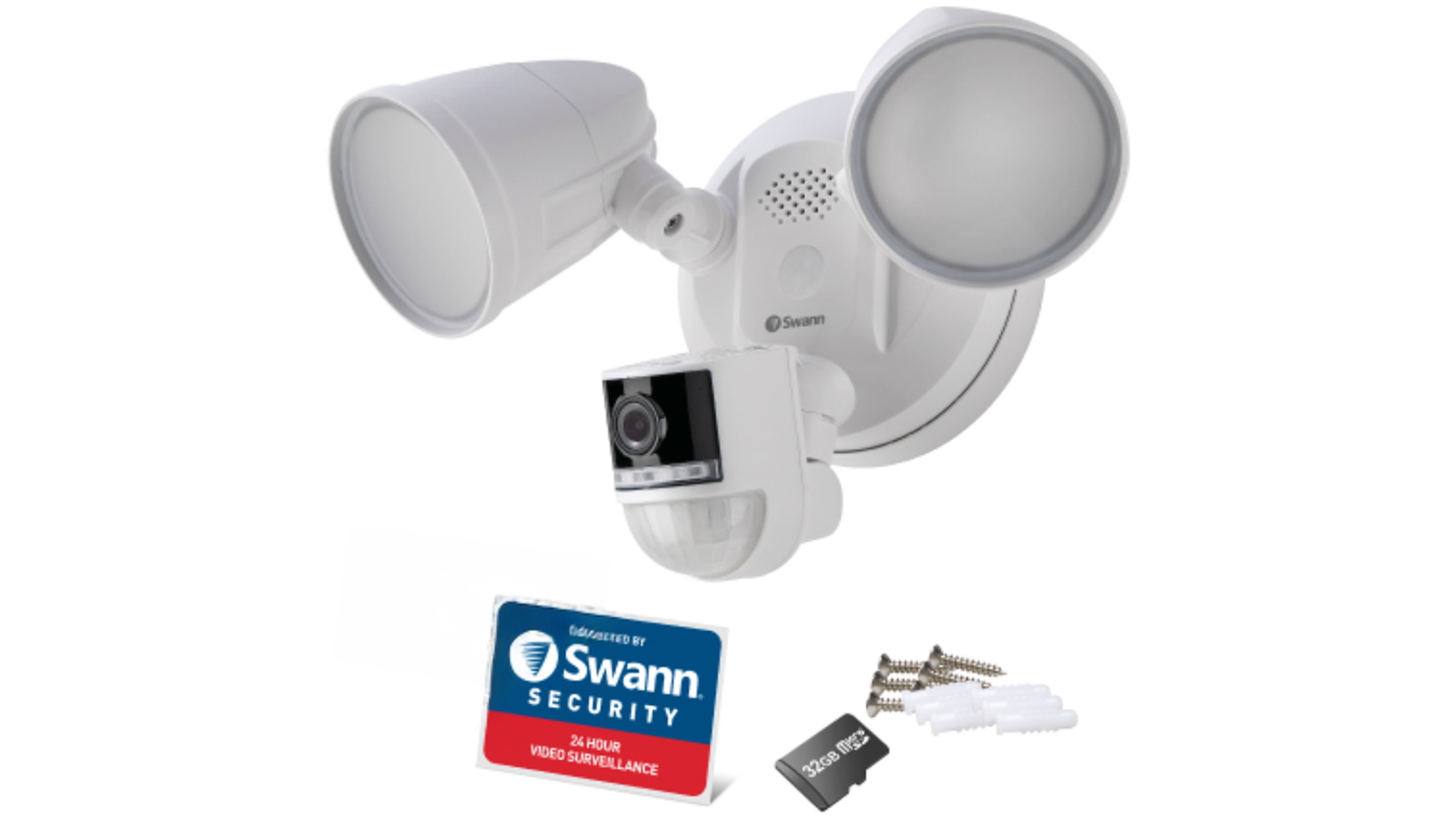 防犯カメラ Swann Floodlight Security Camera