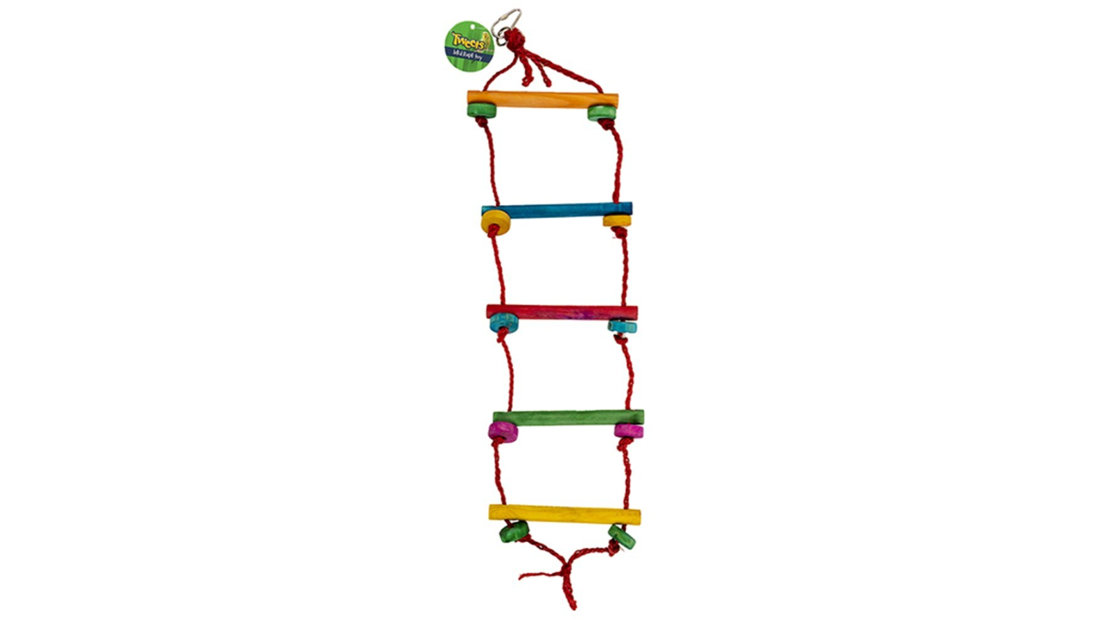 YES4PETS Rope Ladder Swing Bird Budgie Canary Hamster Gerbil 