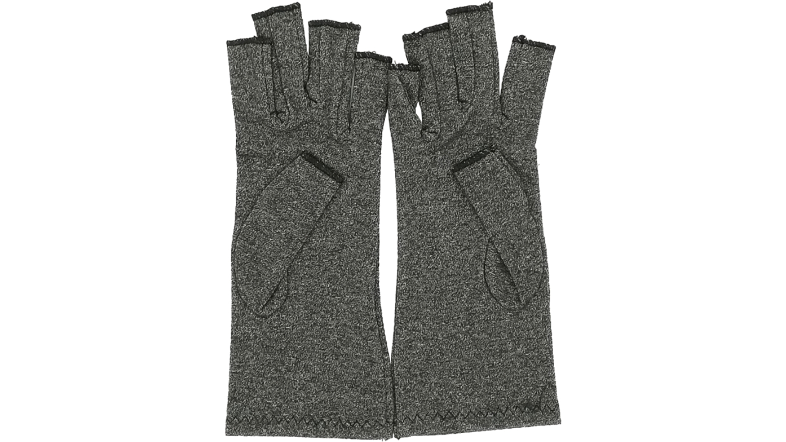 Serrano Arthritis Gloves Compression Joint Finger Hand Wrist Support Brace Large - Grey