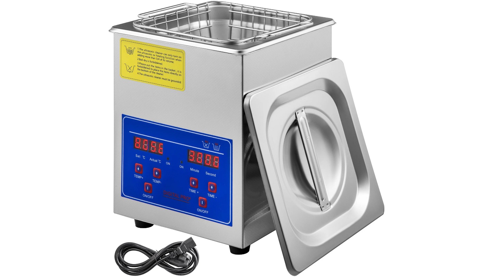 YS 2L Jewelry Ultrasonic Cleaner with Digital Timer