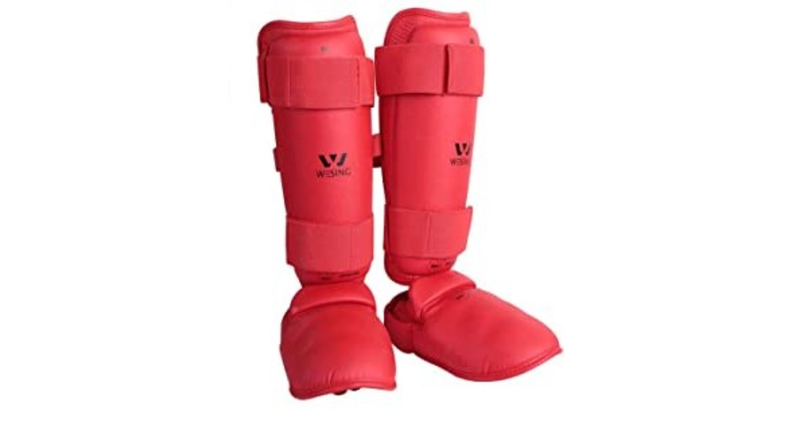 Morgan Sports Red Wesing Shin and Instep Guard - Small