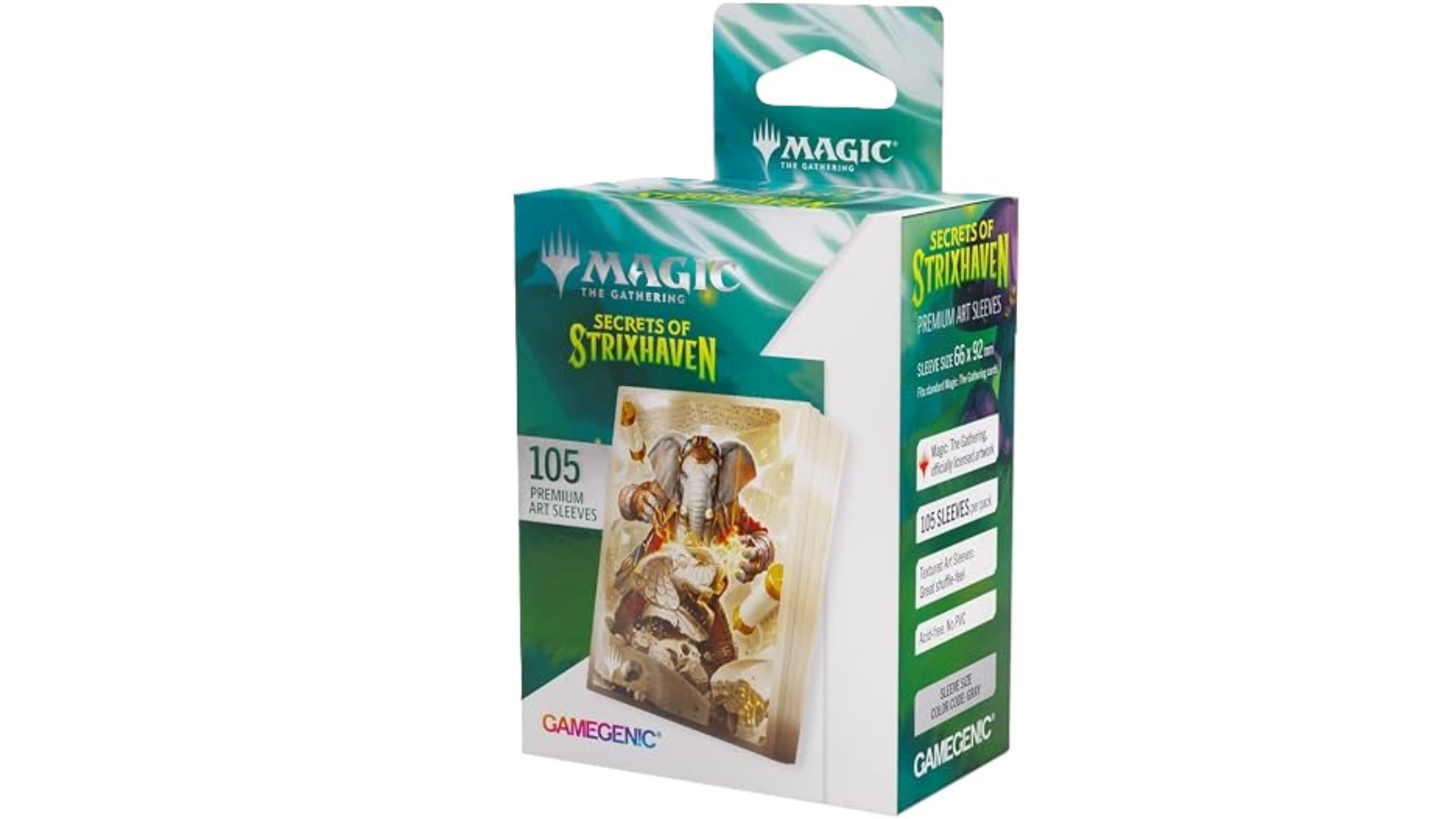 Gamegenic Magic The Gathering Secrets of Strixhaven Premium Art Sleeves - Commander 3