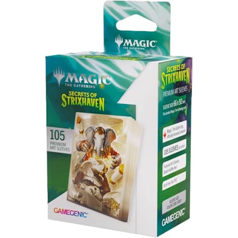 Gamegenic Magic The Gathering Secrets of Strixhaven Premium Art Sleeves - Commander 4