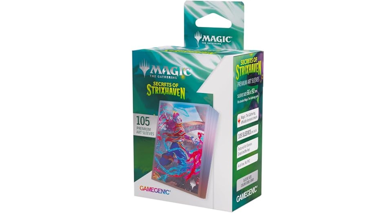 Gamegenic Magic The Gathering Secrets of Strixhaven Premium Art Sleeves - Commander 2