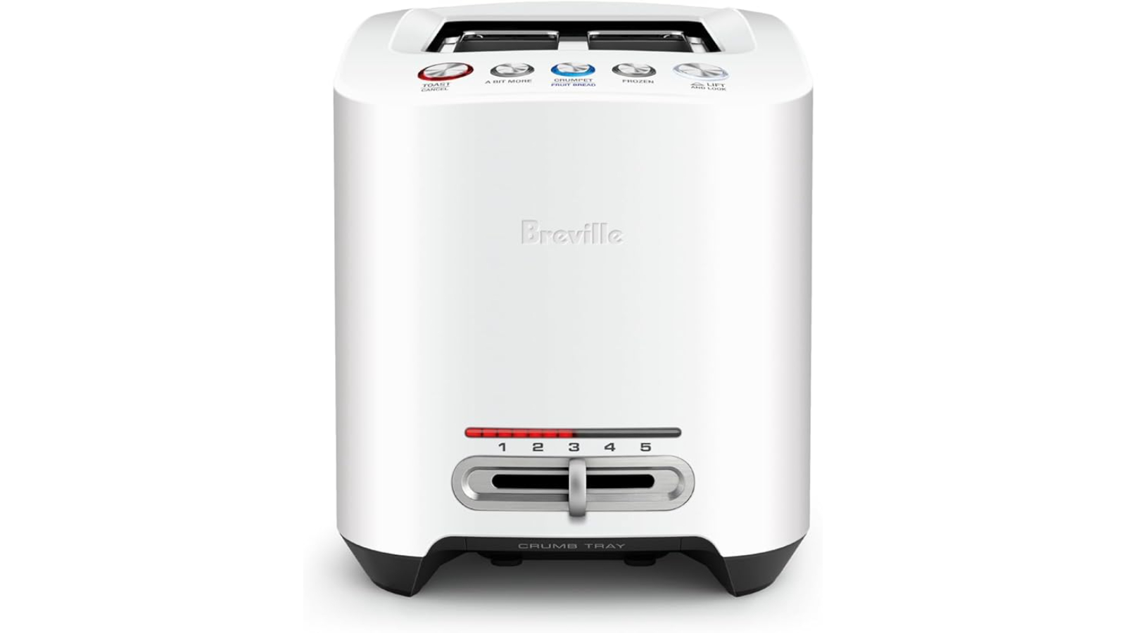 Breville 4 Slice Long Slot the Smart Toaster - Sea Salt