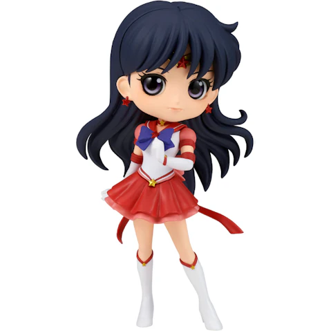 Banpresto Sailor Moon Cosmos Q Posket Eternal Sailor Mars Version A Figure
