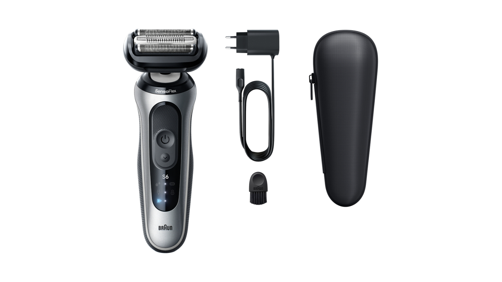 Braun Series 6 SensoFlex Wet and Dry Mens Shaver - Silver