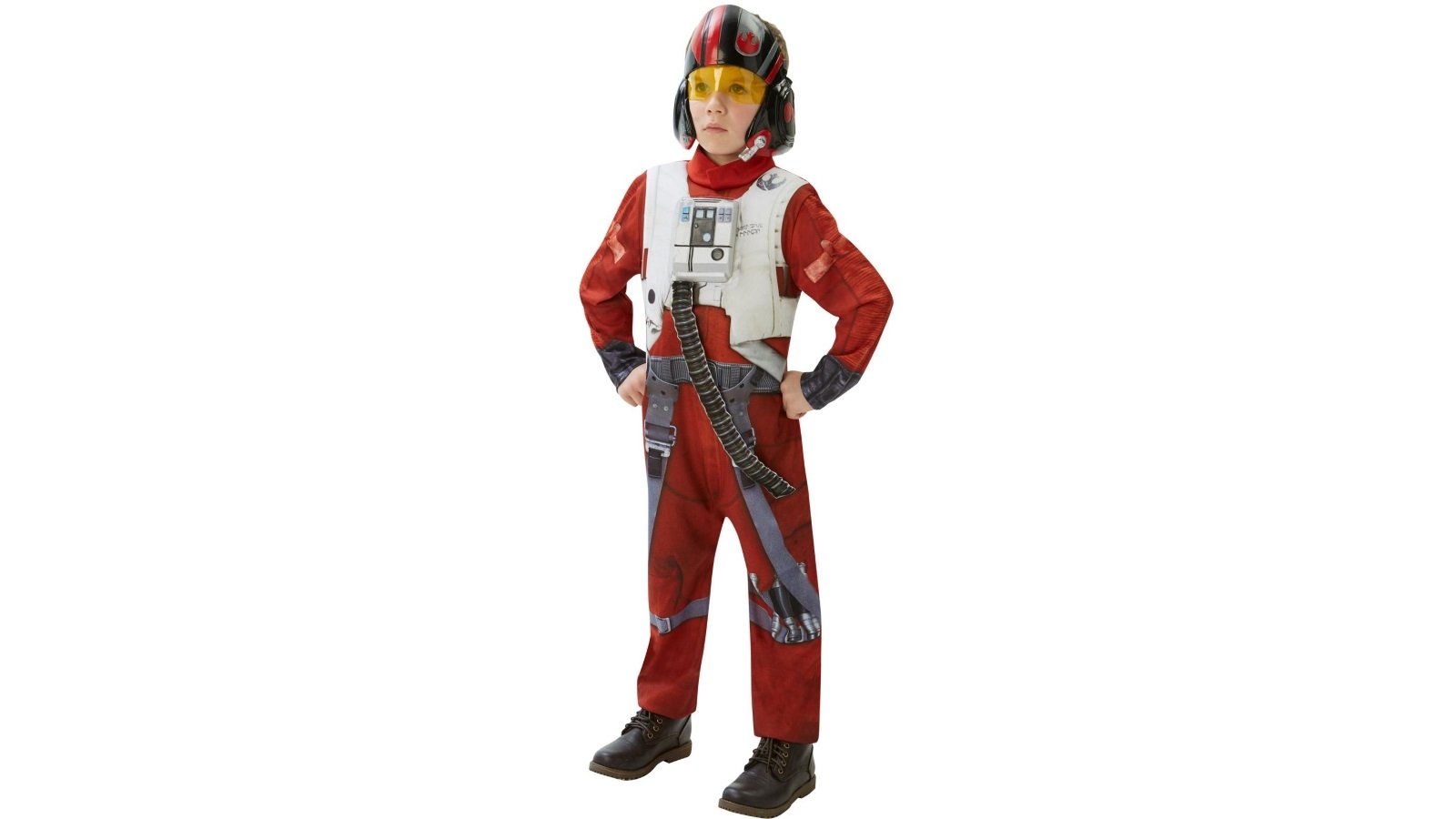Poe X-Wing Fighter Deluxe Child Costume - Size 7-8 Years