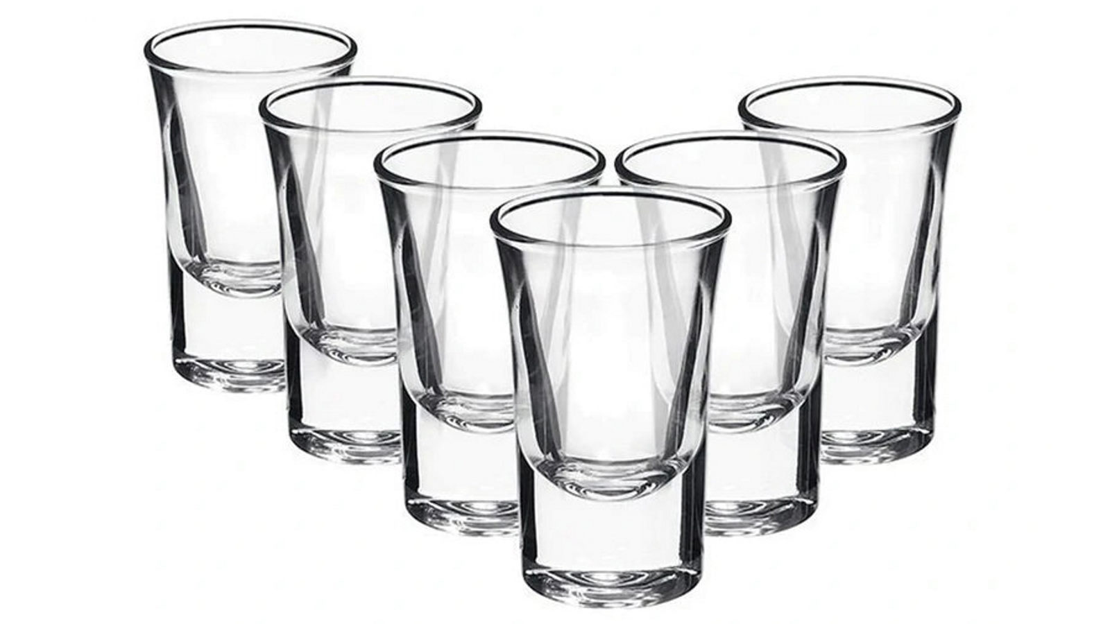 Bormioli Rocco Dublino 34ml Made in Italy Shot Glasses