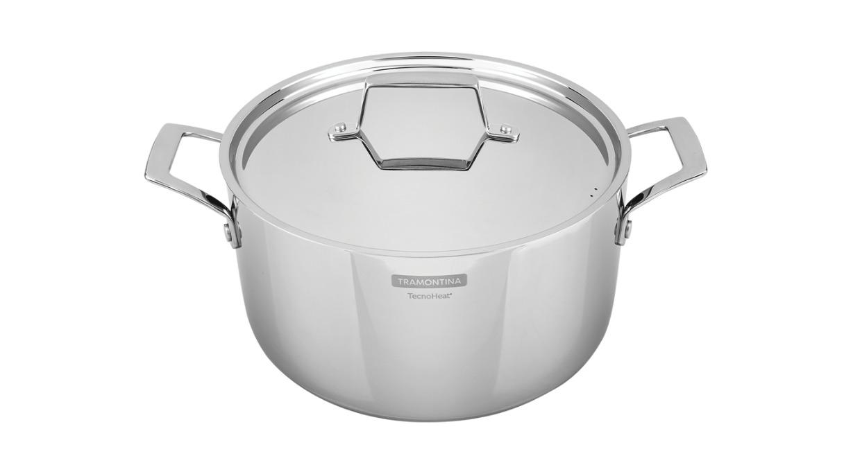 Tramontina Stainless Steel  Triply Clad Grano Casserole - 24cm