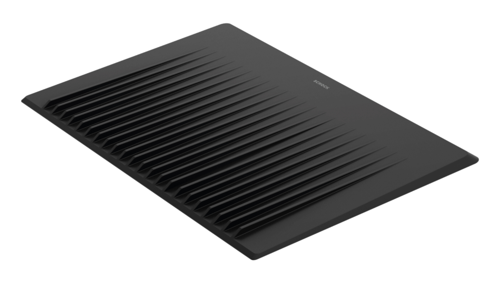 Schock Silicone Drain Mat - Matte Black