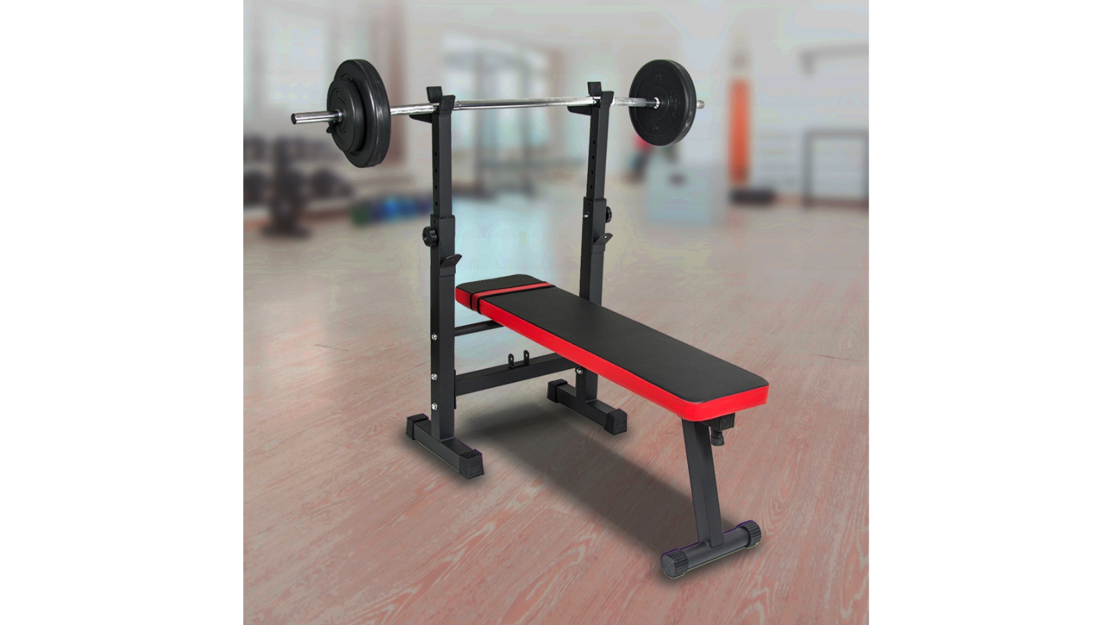 Folding Flat Weight Lifting Bench Body Workout Exercise Machine