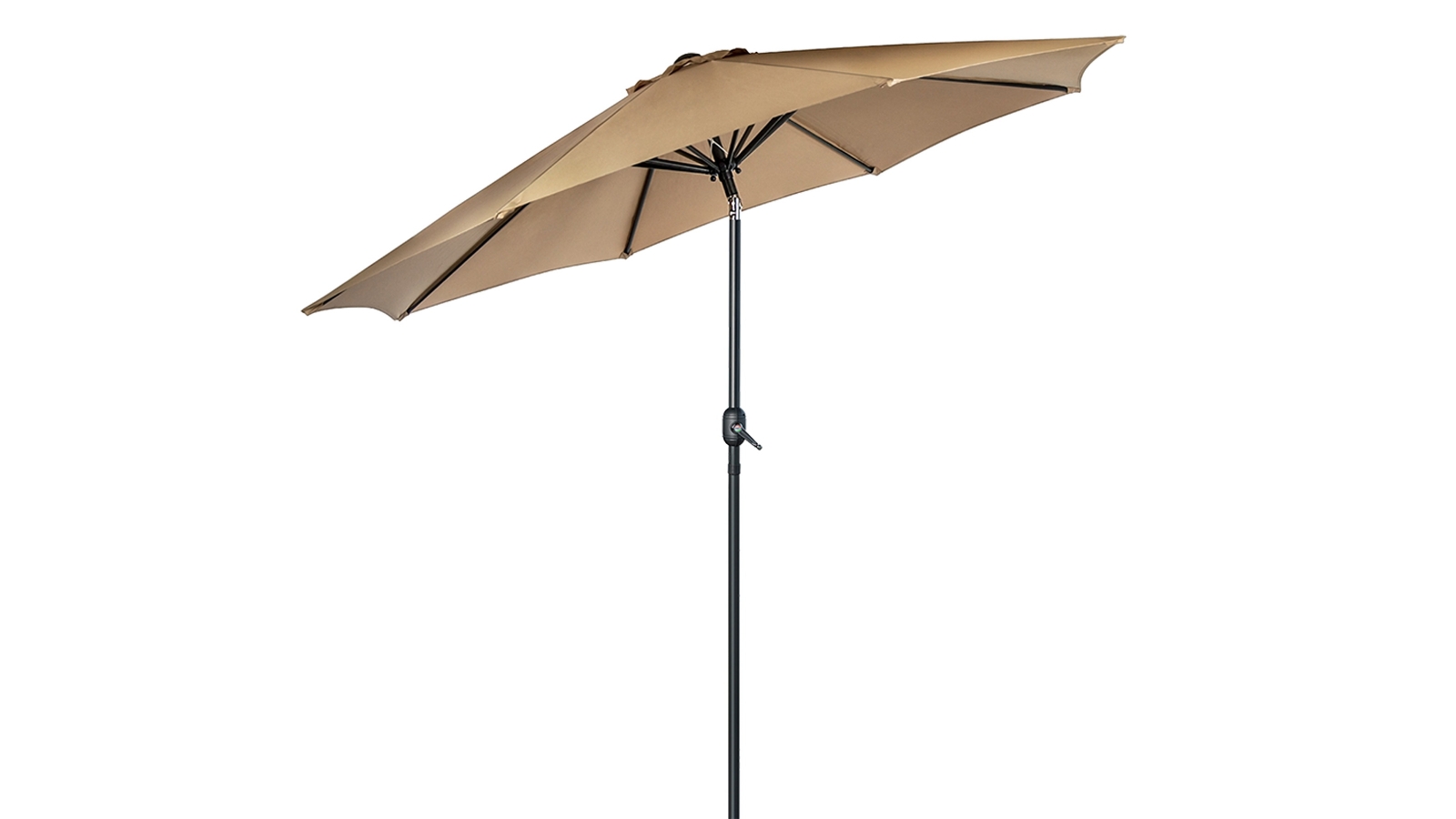 Serrano 9ft Outdoor Patio Umbrella - Cocoa
