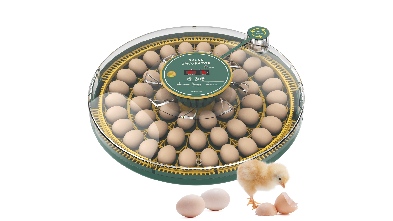 Advwin 52 Egg Automatic Digital Egg Hatcher Incubator