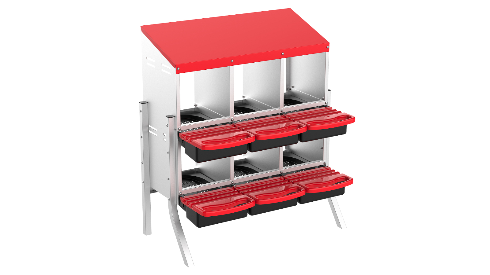 Advwin Chicken 6-Hole Egg Nesting Station