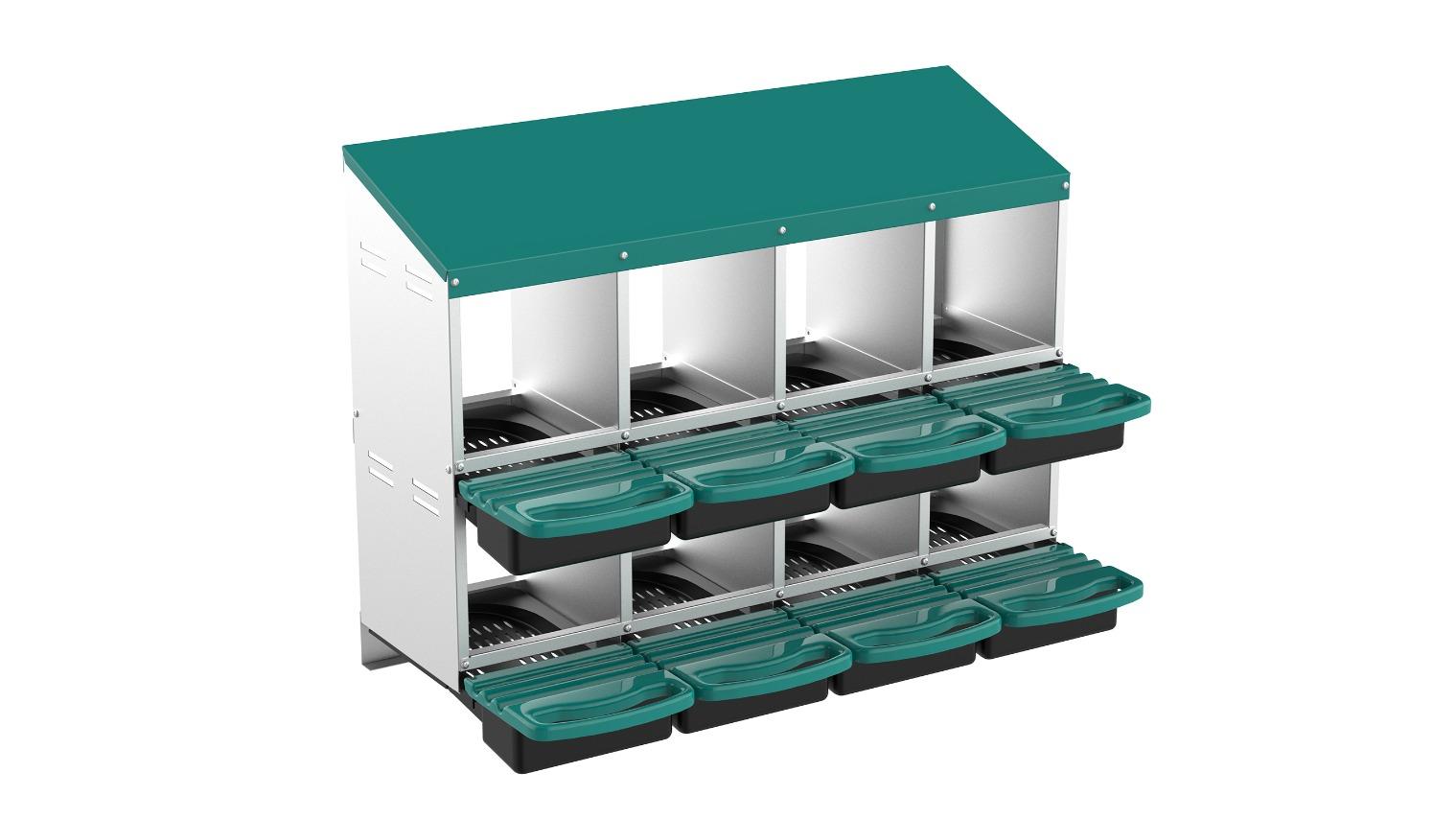 Advwin Chicken 8-Hole Egg Nesting Station