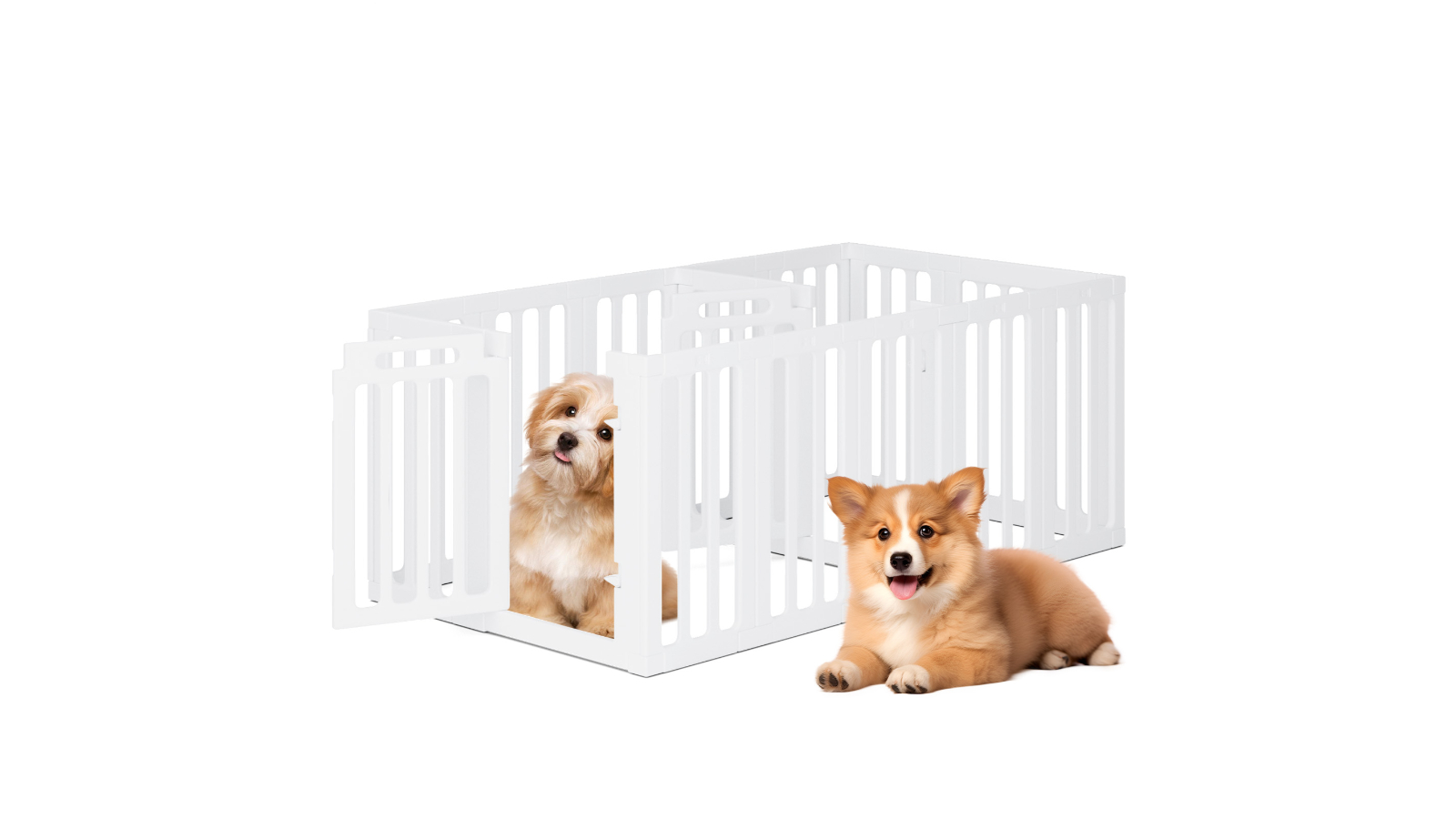Advwin Small Animal Enclosure White Playpen